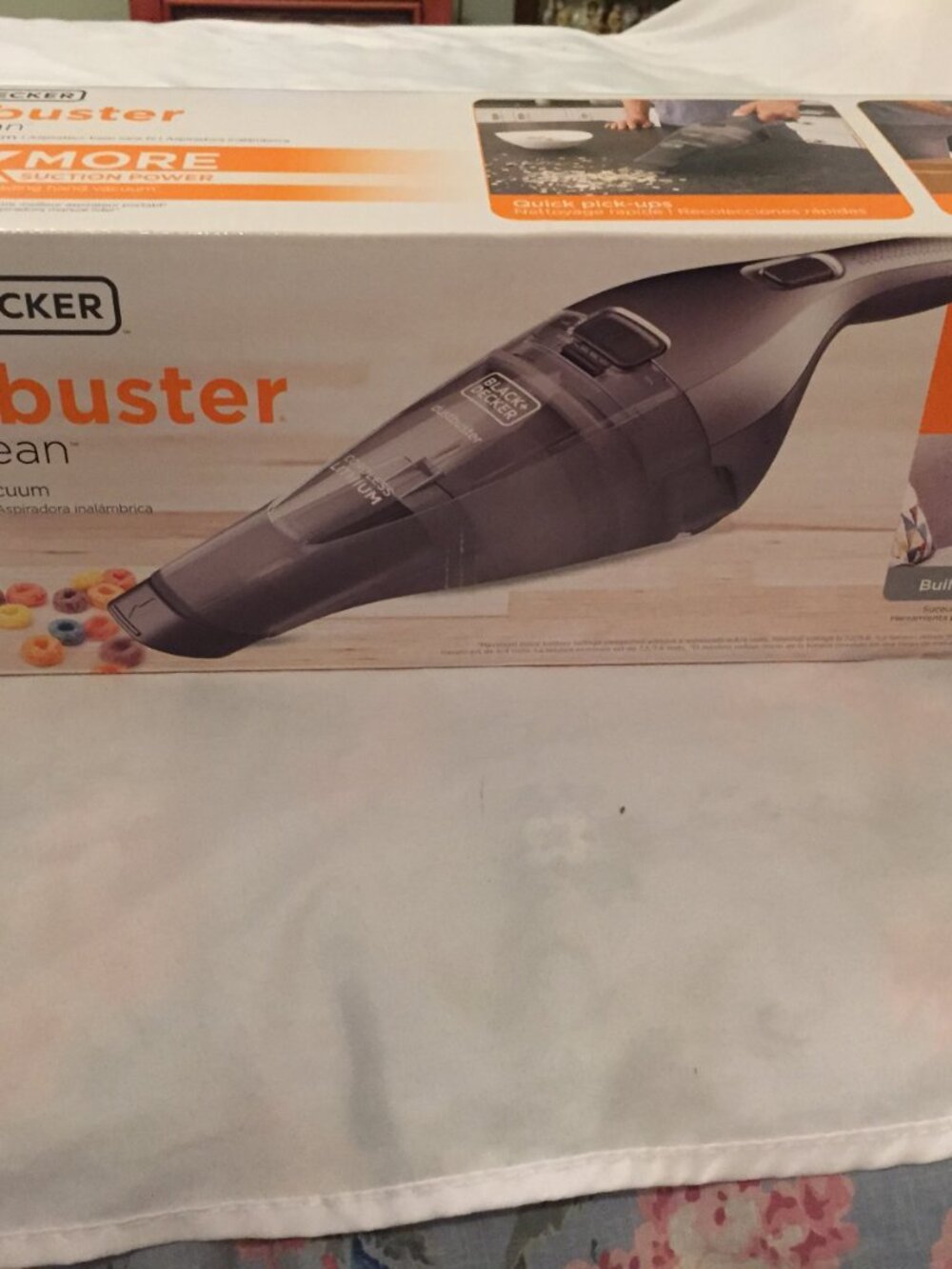 BLACK+DECKER dustbuster Handheld Vacuum, 8V Cordless, Hand Vacuum for Quick Clea